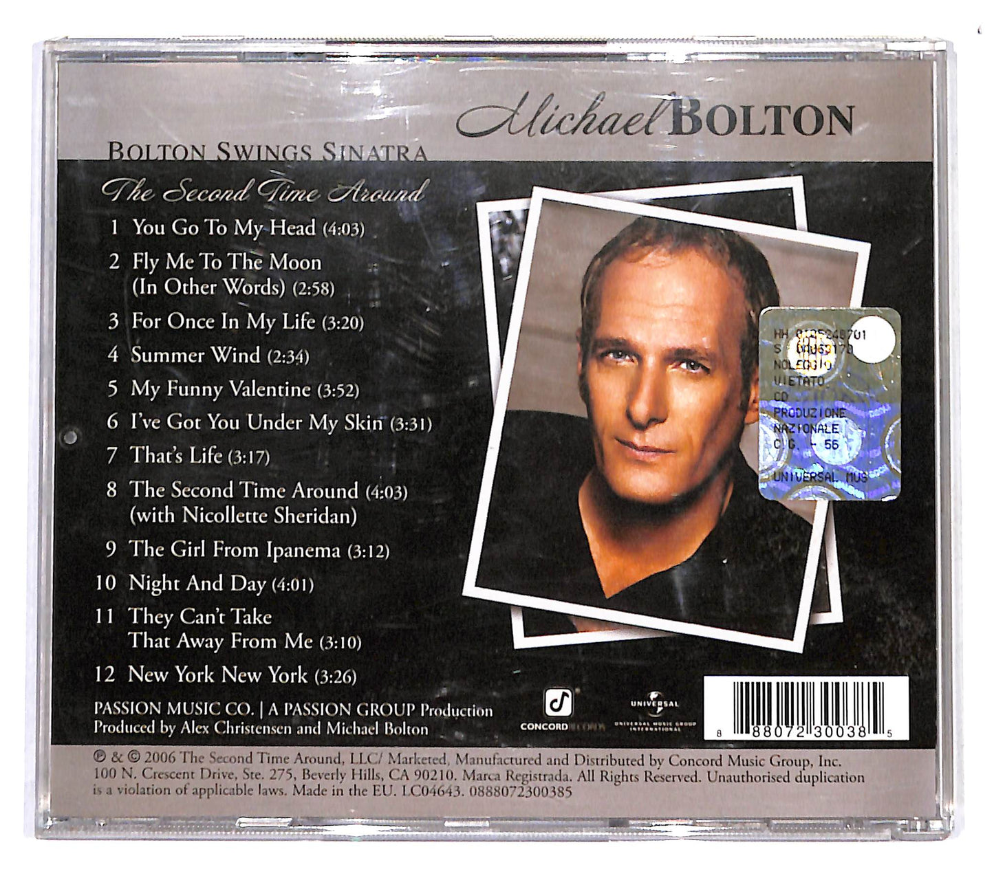 EBOND Michael Bolton - Bolton Swings Sinatra CD CB054608