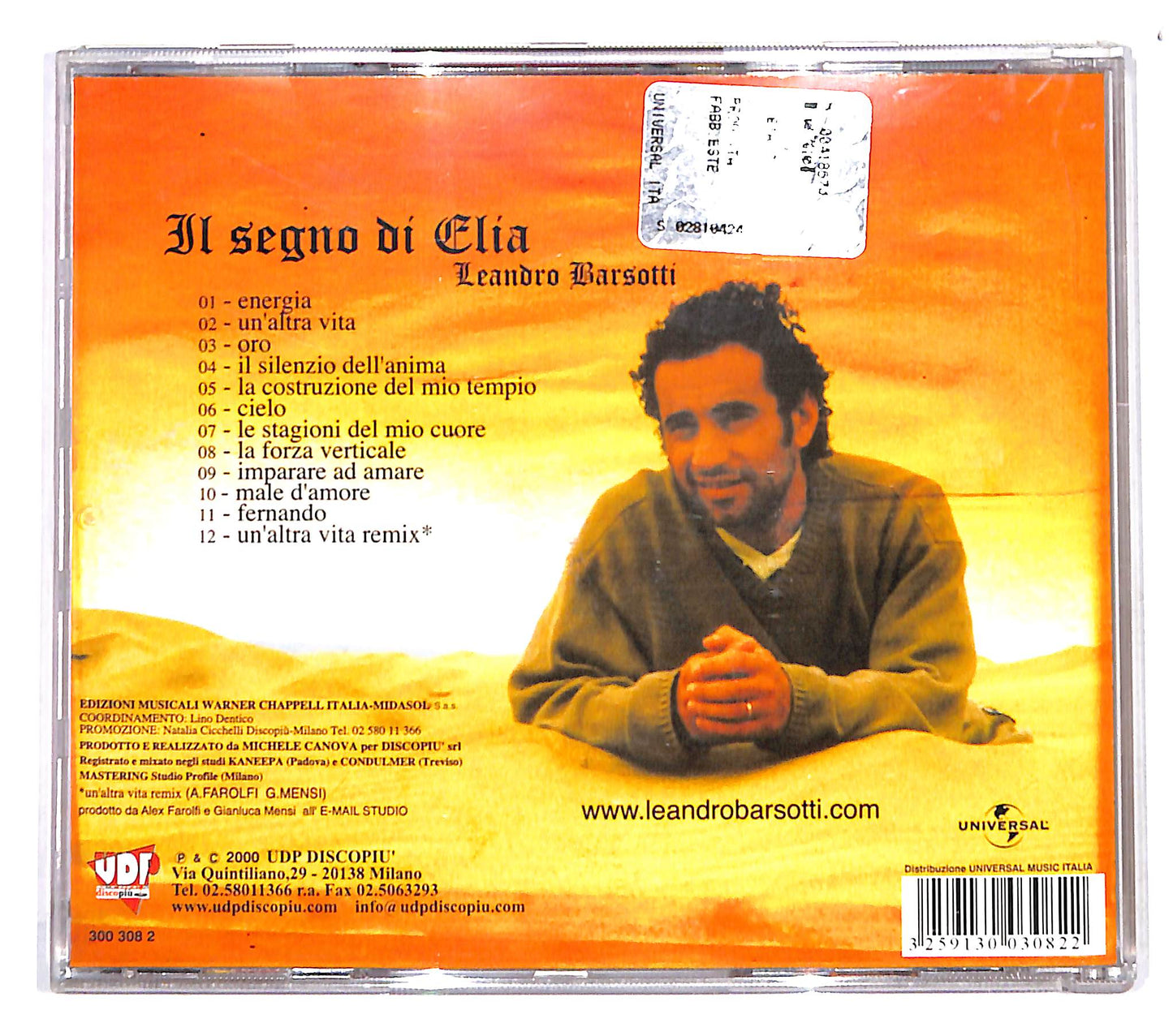 EBOND Leandro Barsotti - Il Segno Di Elia CD CB054609