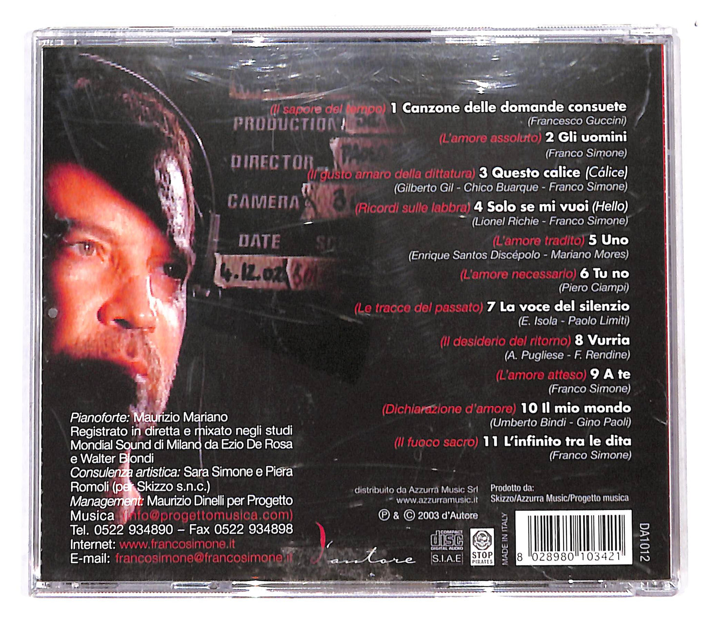 EBOND Franco Simone - Dizionario Rosso Dei Sentimenti CD CB054616
