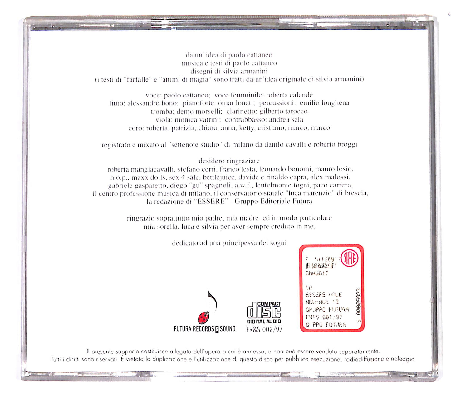 EBOND Paolo Cattaneo - L'Anima Del Cipresso CD CB054636
