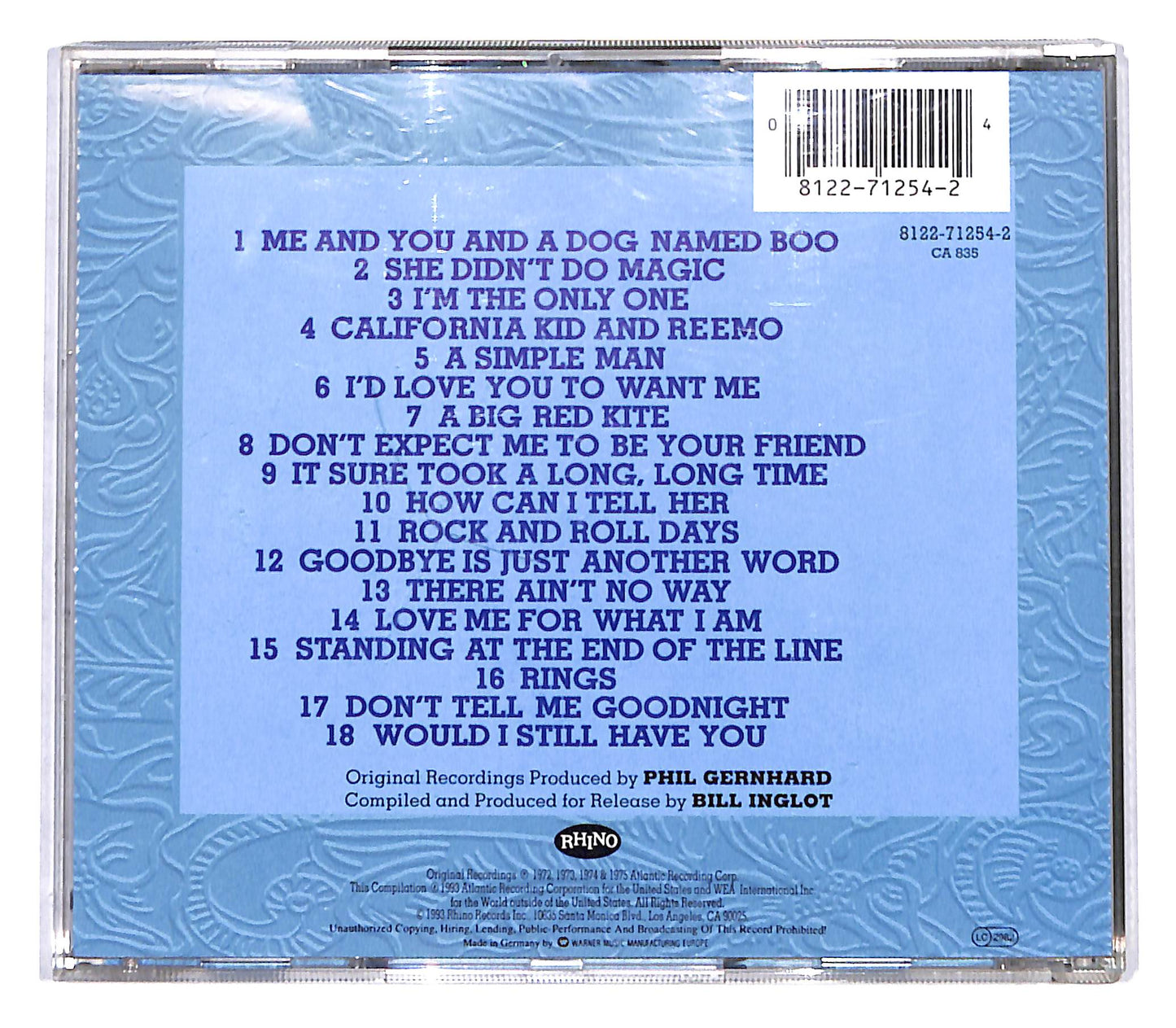 EBOND Lobo - The Best Of CD CB054854