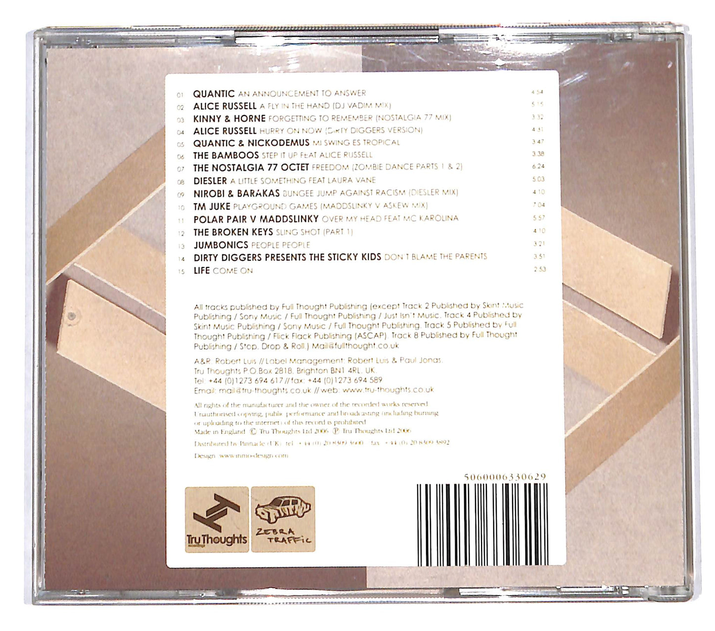EBOND Robert Luis - Shapes Compilation CD CB055312