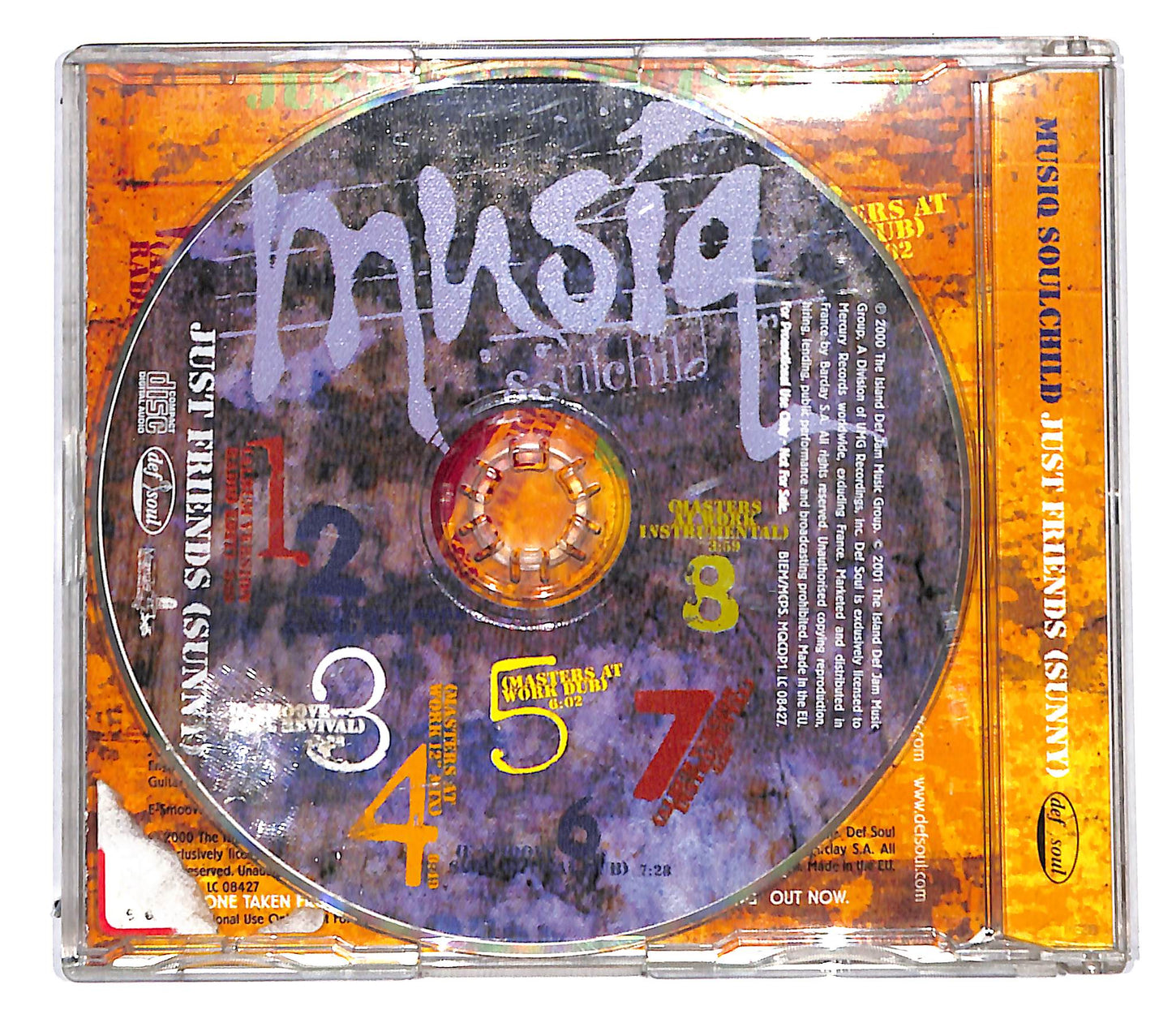 EBOND Musiq Soulchild - Just Friends Sunny CD CB055315