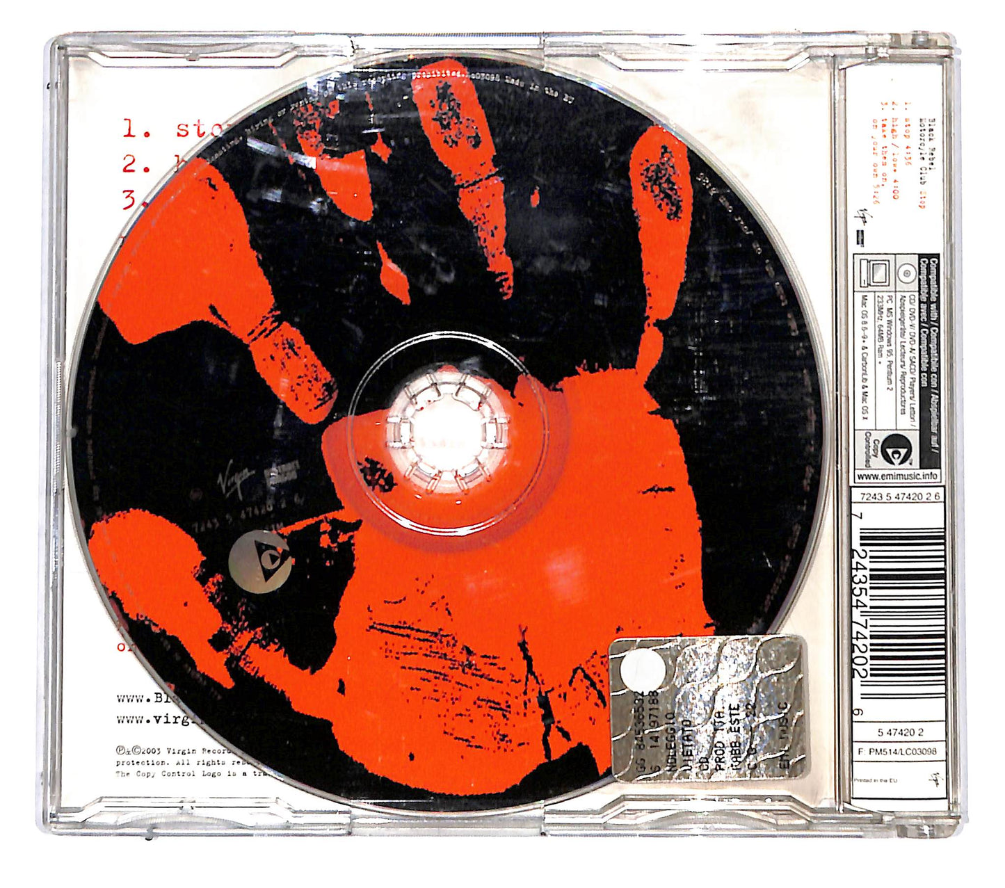 EBOND Black Rebel Motorcycle Club - Stop CD CB055317