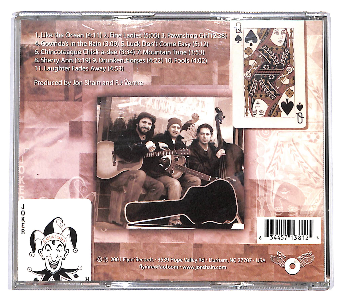 EBOND Jon Shain - Fools And Fine Ladies CD CB055325