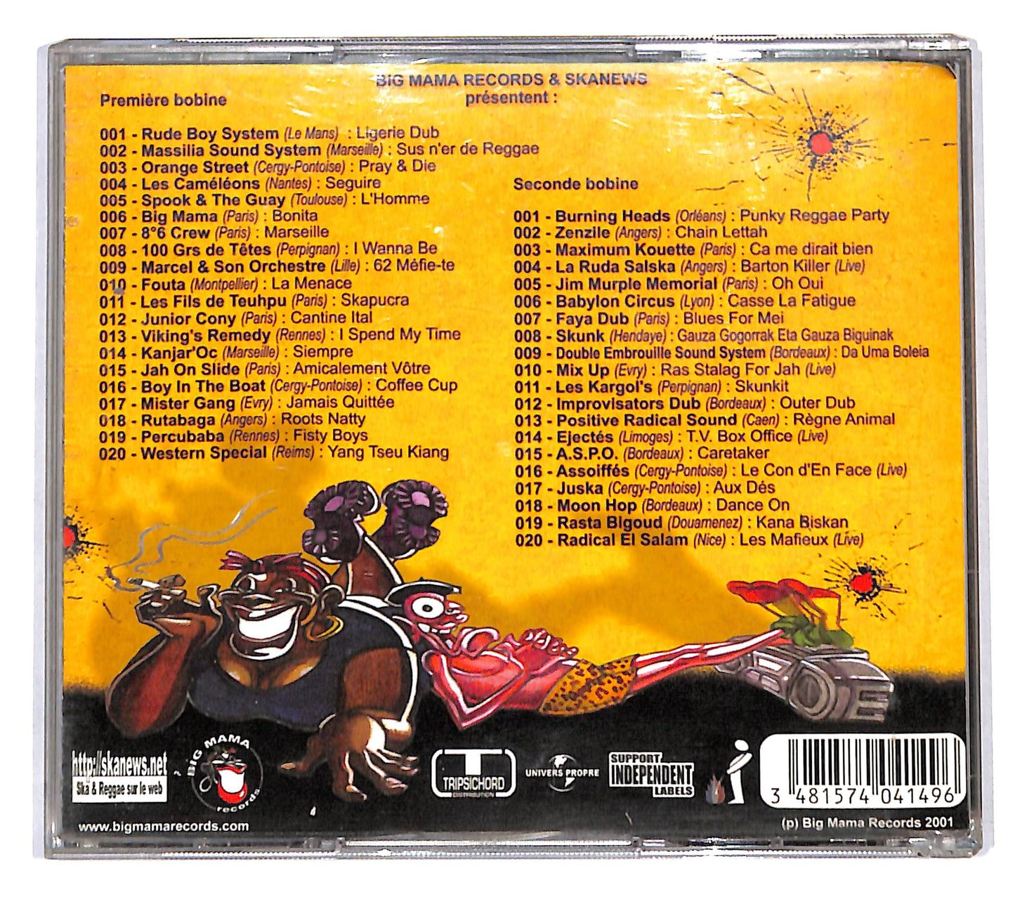 EBOND Various - It's A Frenchy Ska Reggae Party 3 (Le Retour) CD CB055330