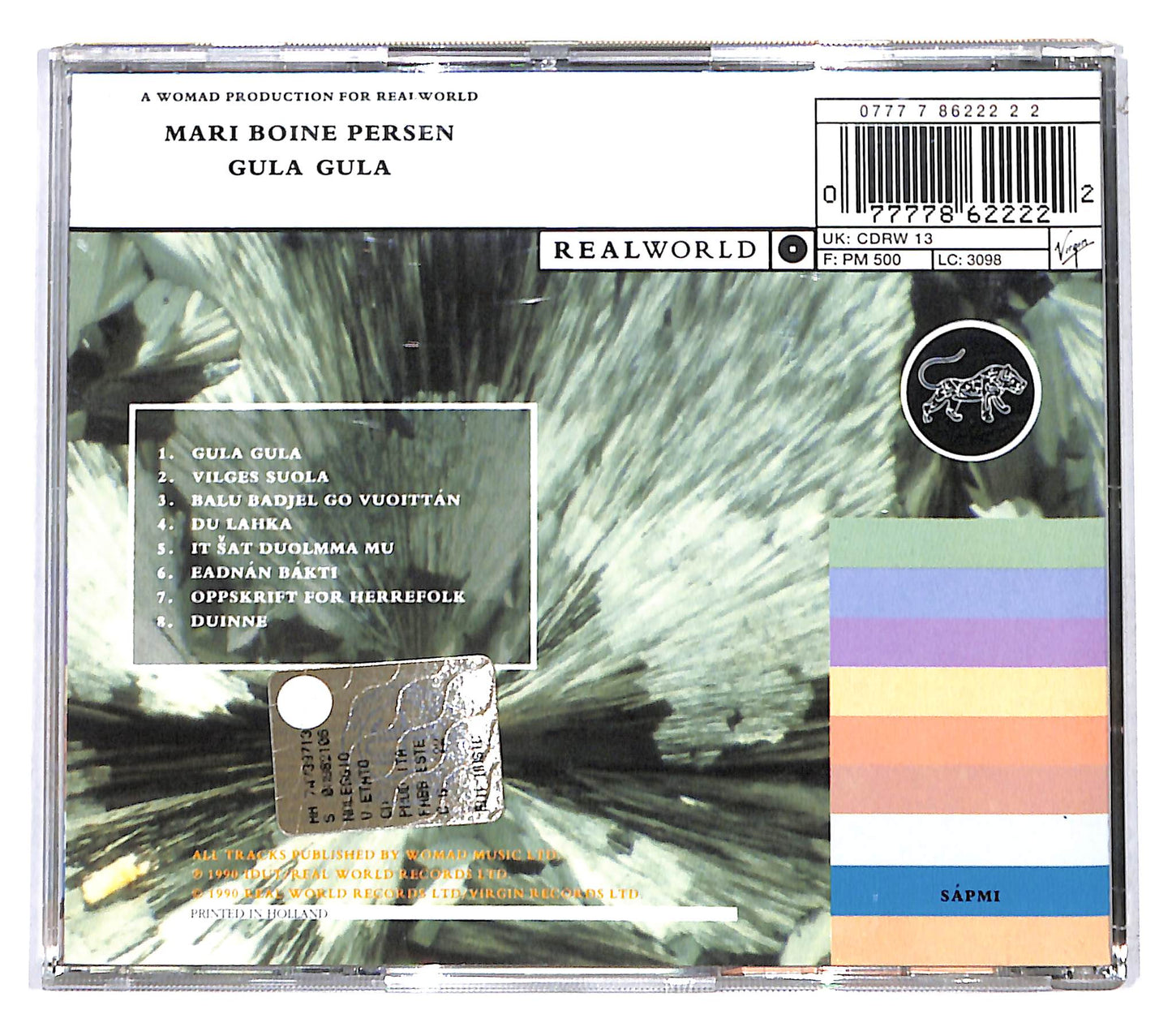 EBOND Mari Boine Persen - Gula Gula CD CB055361