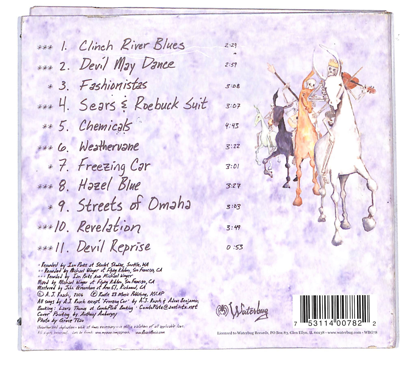 EBOND A.J. Roach - Revelation DIGIPACK CD CB055370