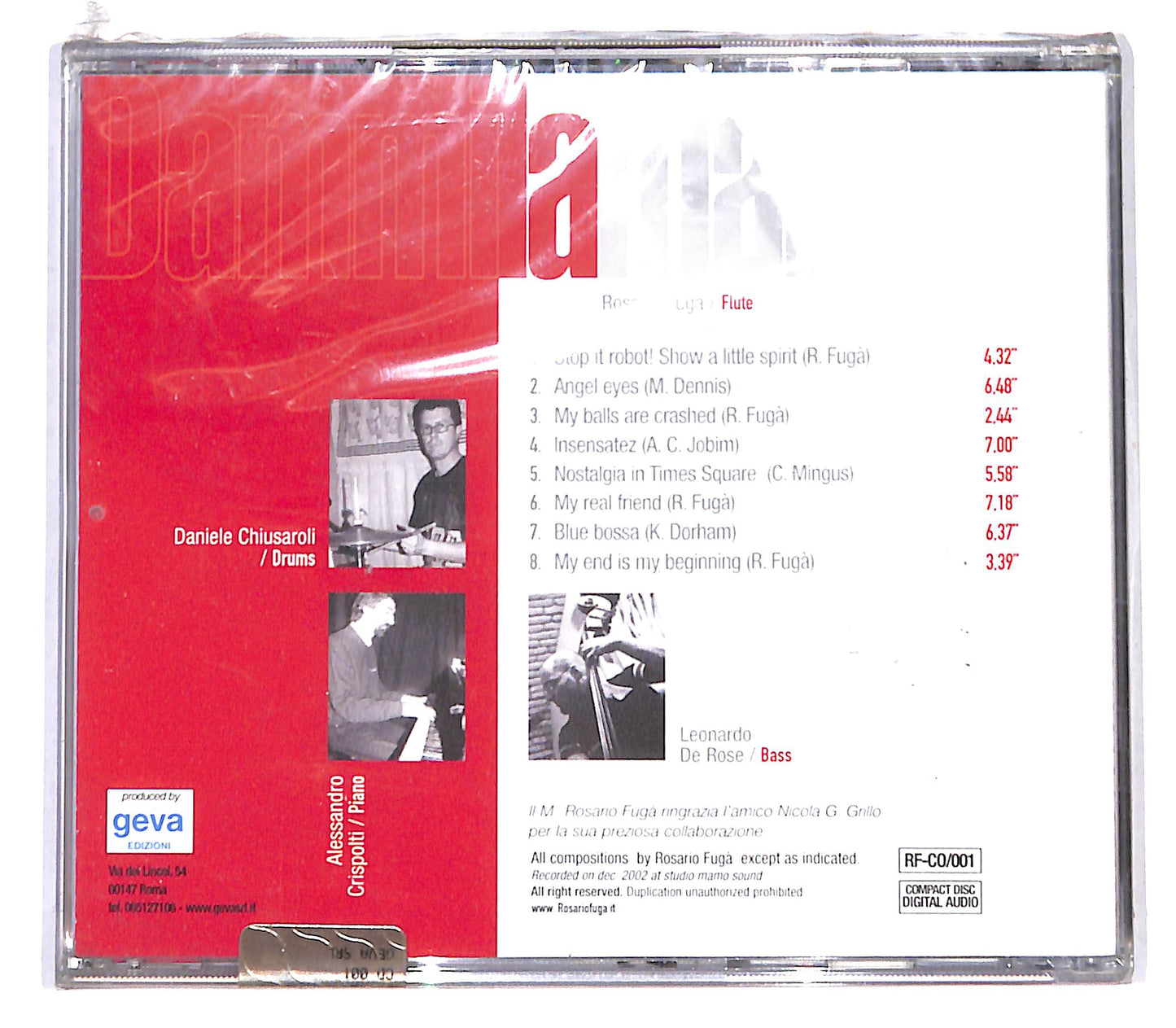 EBOND Rosario Fuga & quartet - dammi la mano CD CB057901