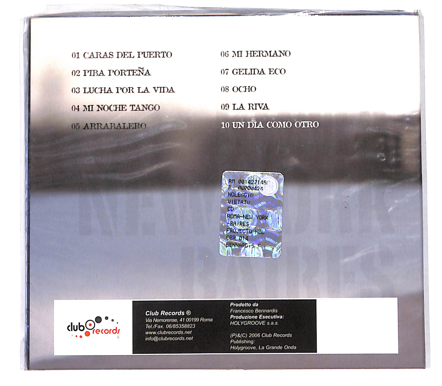 EBOND Projecto Heleda - Roma - New York - Baires CD CB057902