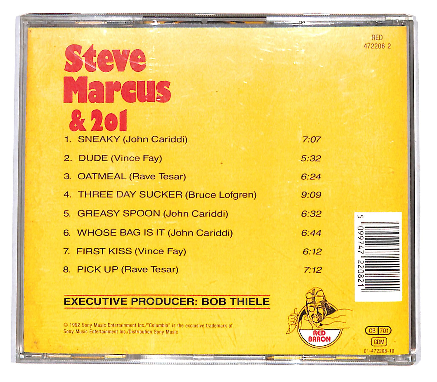 EBOND Steve Marcus & 2o1 - Steve Marcus & 2o1 CD CB057924