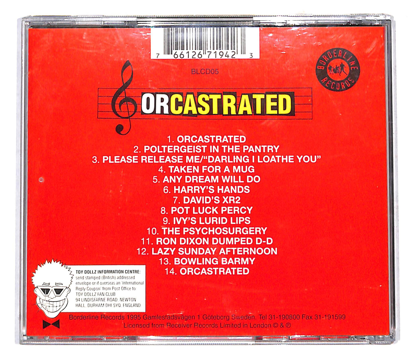 EBOND Toy Dollz - Orcastrated CD CB057947