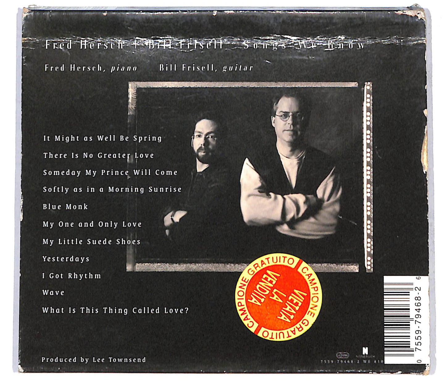 EBOND Fred Hersch + Bill Frisell - Songs We Know CD CB057950