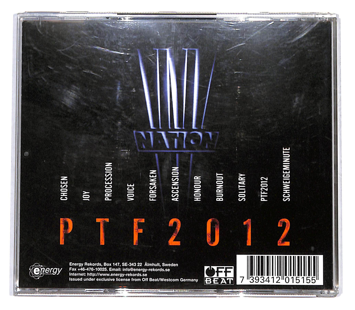 EBOND VNV Nation - Praise The Fallen CD CB058317