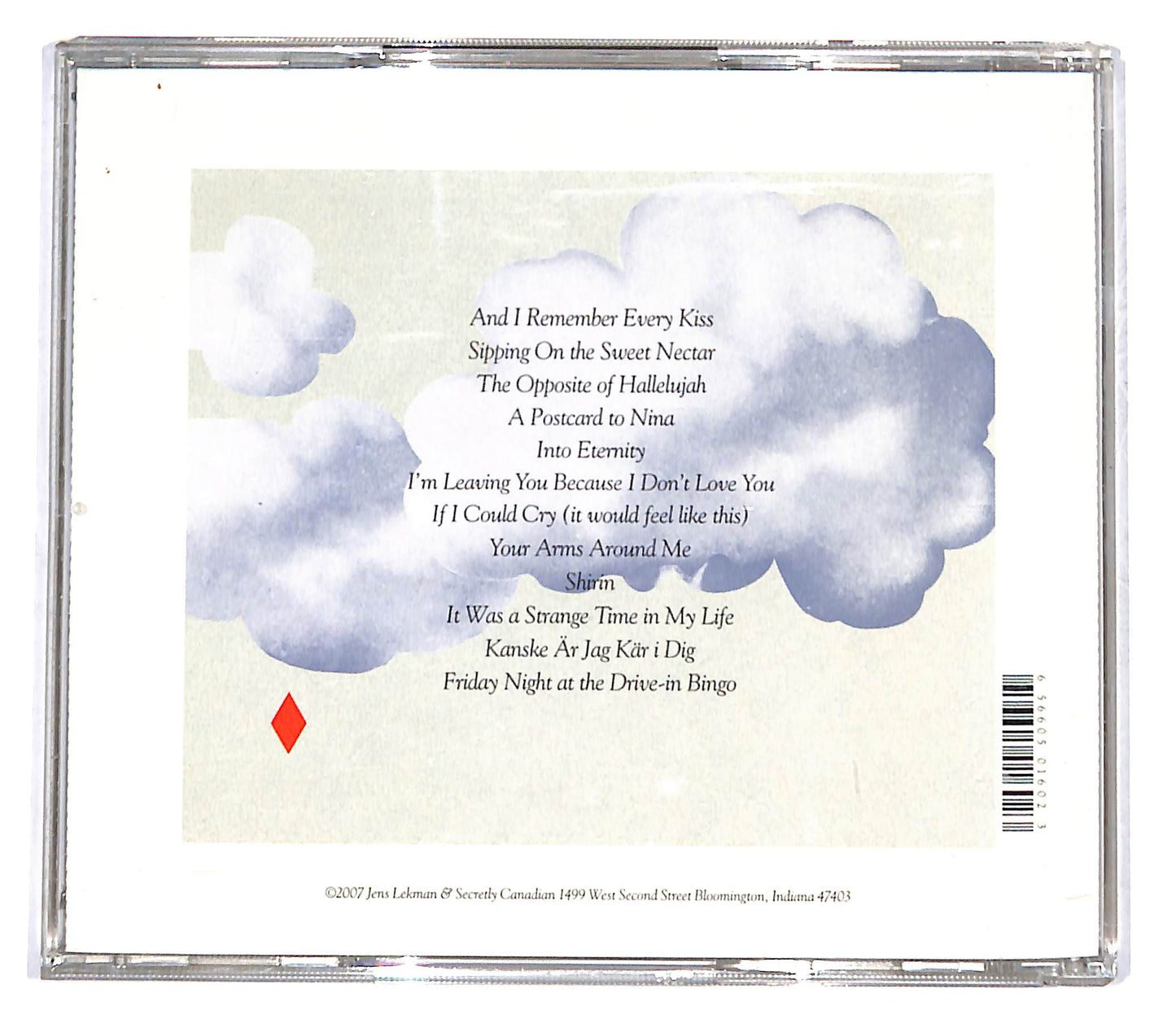 EBOND Jens Lekman - Night Falls Over Kortedala CD CB058328