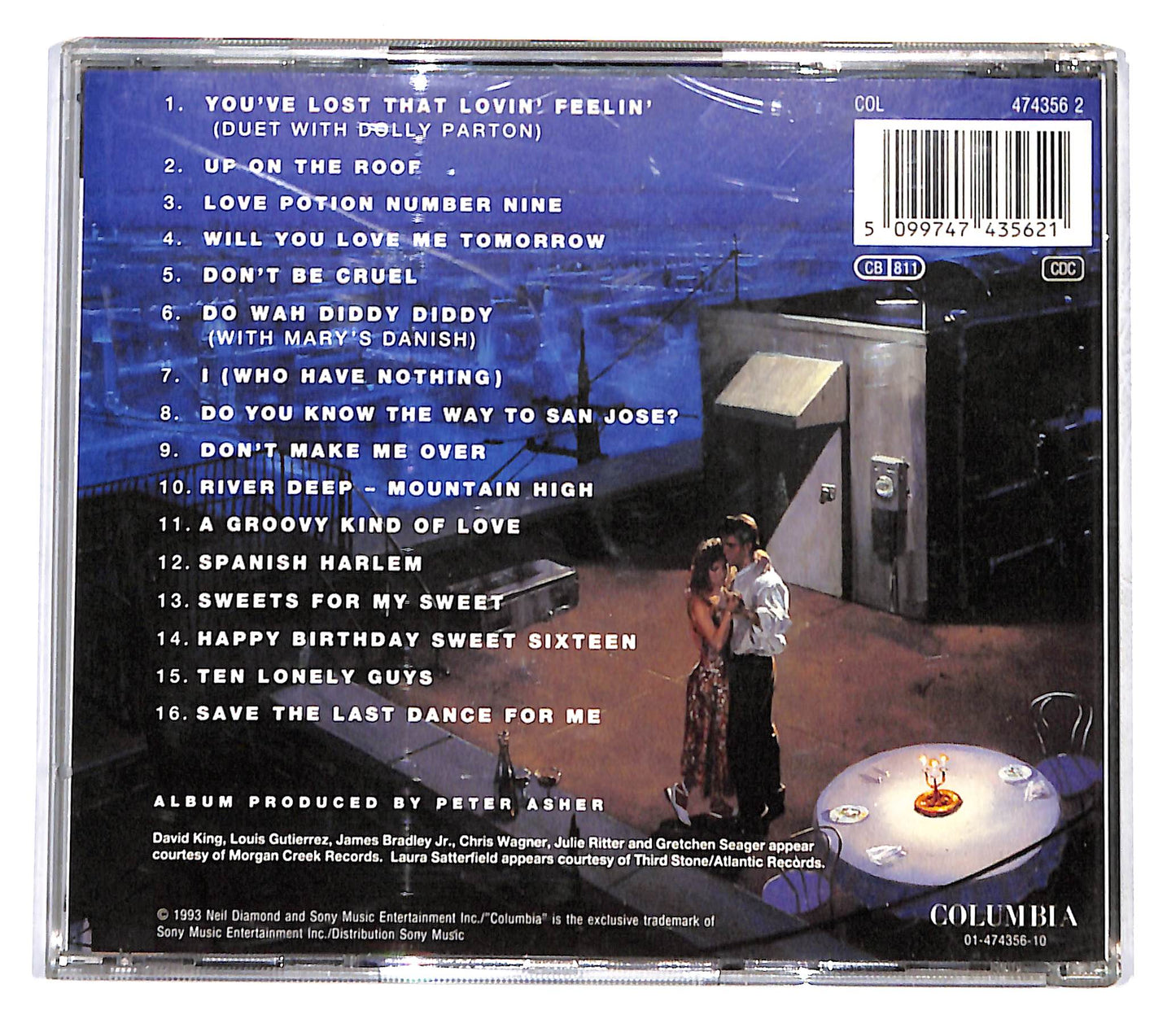 EBOND Neil Diamond - Up On The Roof (Songs From The Brill Building) CD CB058331