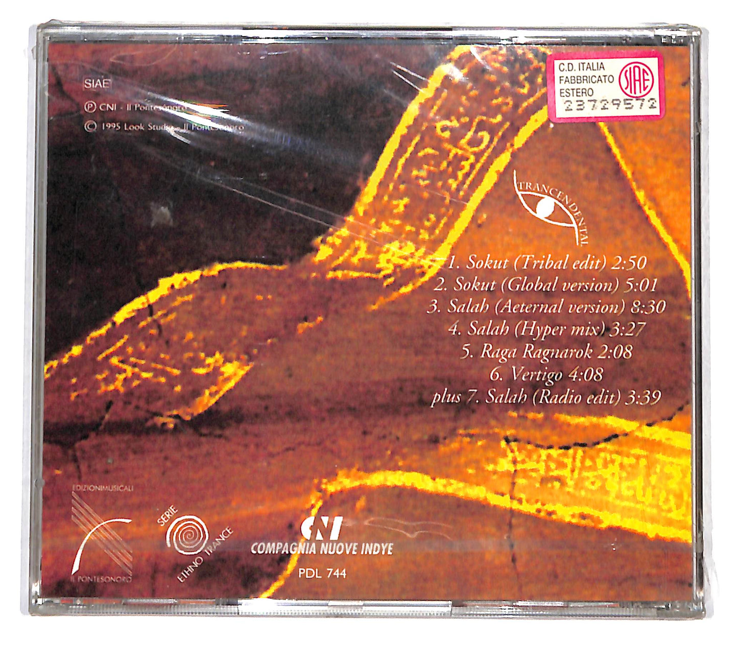 EBOND Trancendental - Deposizione CD CB058521