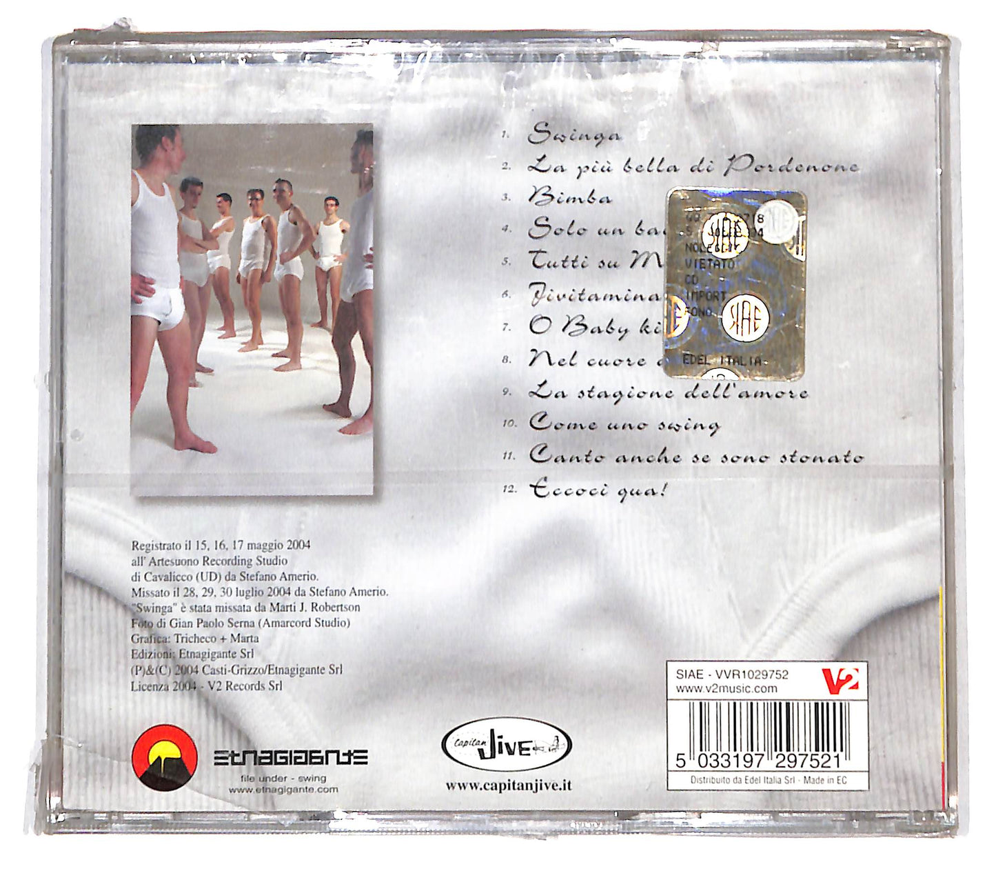 EBOND Capitan Jive - Non Dormire... Swinga! CD CB058527
