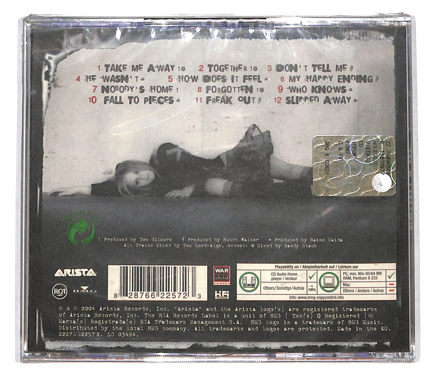 EBOND Avril Lavigne - Under My Skin CD CB058545