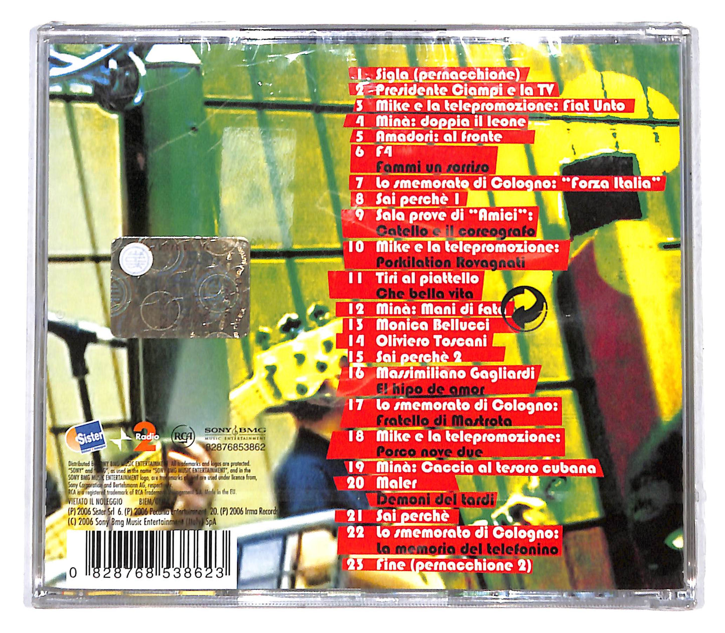 EBOND Fiorello Marco Baldini Enrico Cremonesi - W Radio 2 2006 CD CB058568