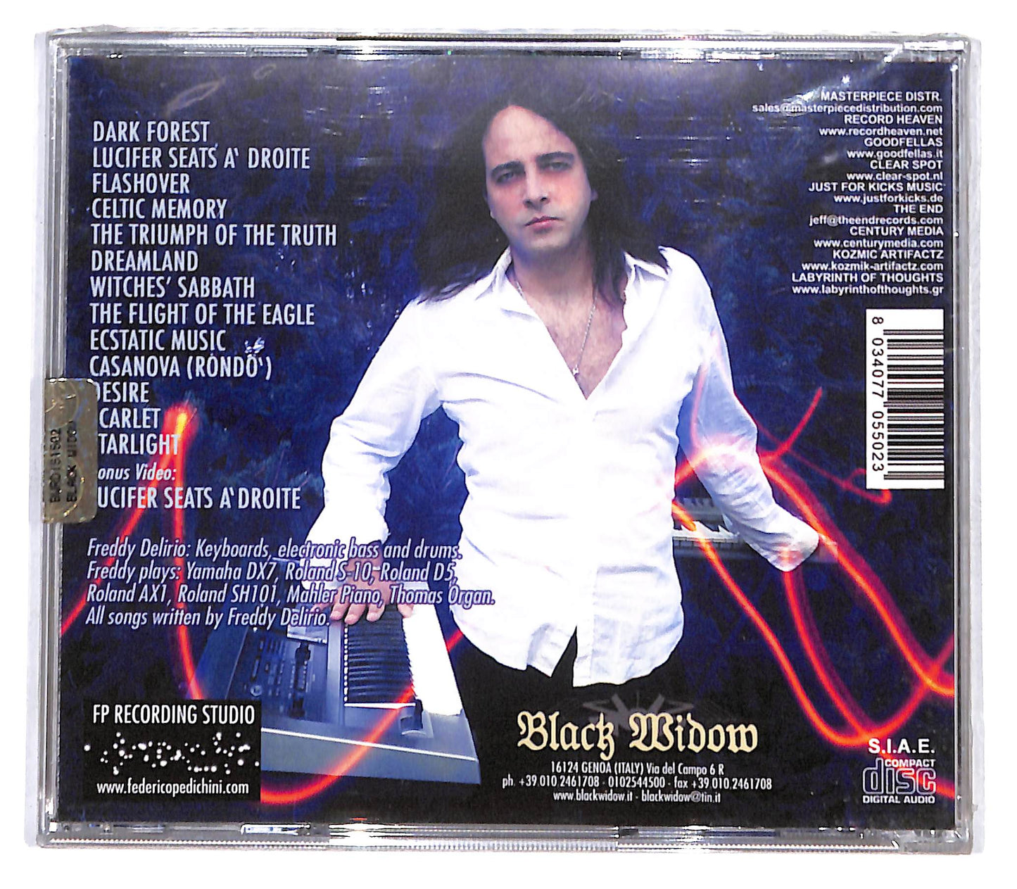 EBOND Freddy Delirio - Journey CD CB058574