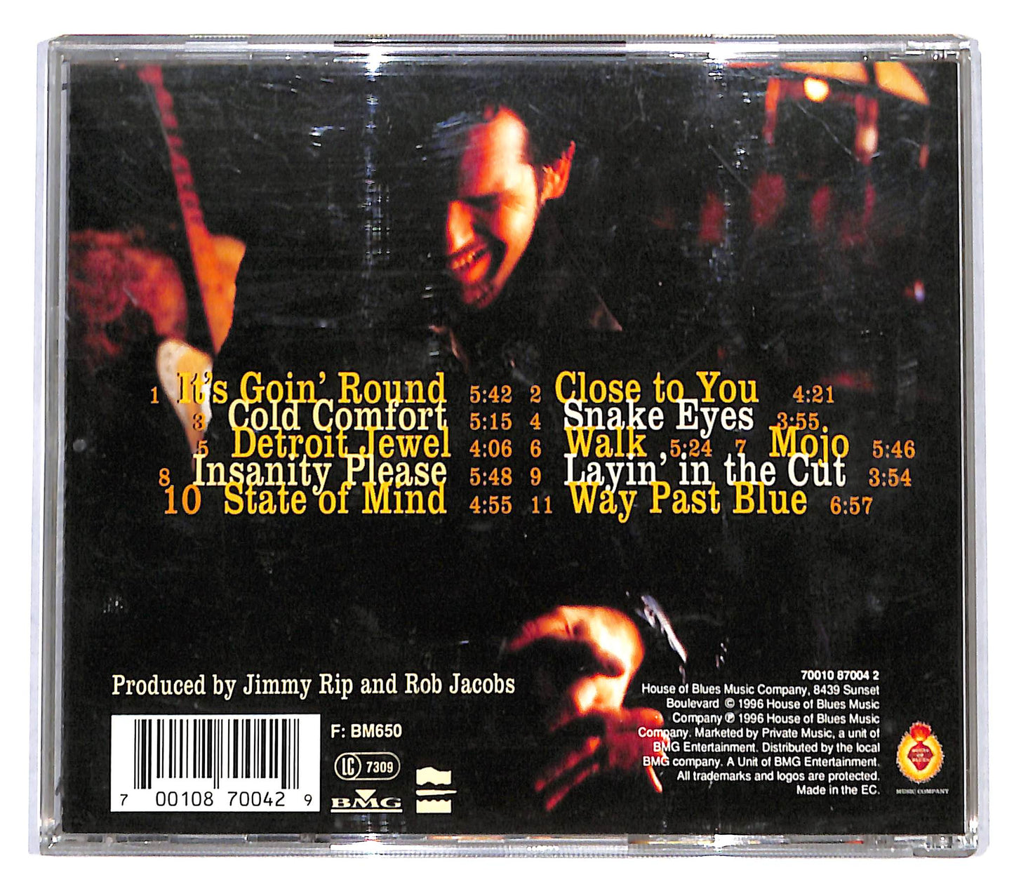 EBOND Jimmy Rip - Way Past Blue CD CB059412