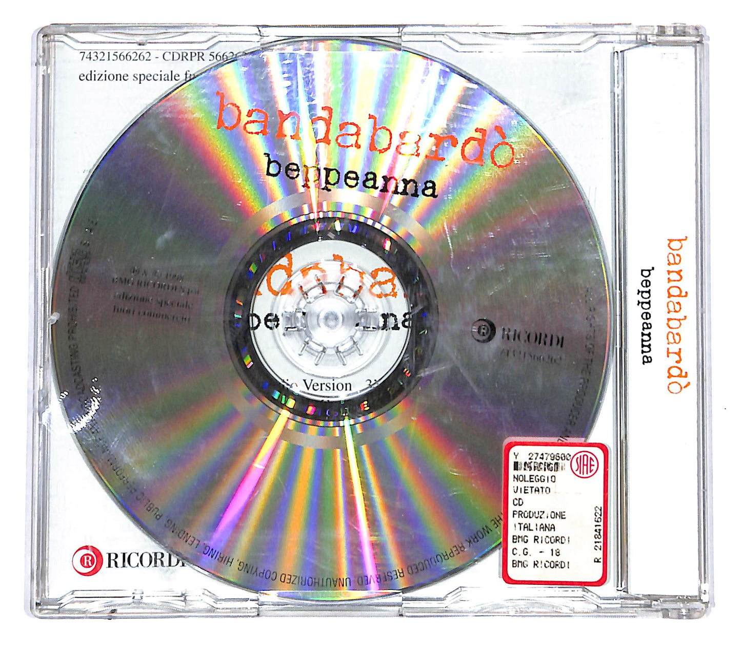 EBOND Bandabardo - Beppeanna CD CB059427