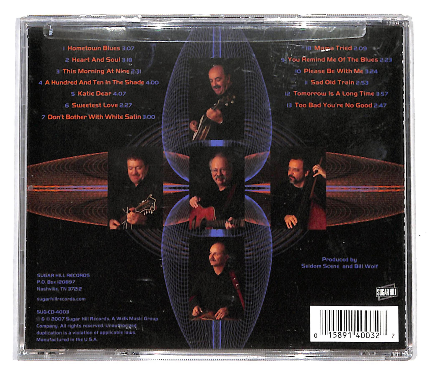 EBOND Seldom Scene - SCENEchronized CD CB060105