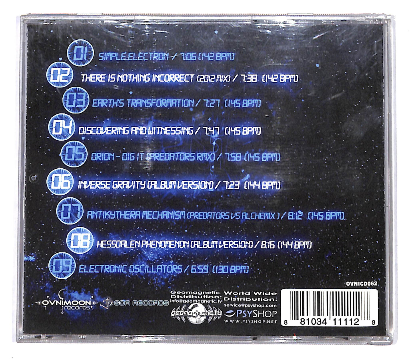EBOND Predators - Inverse Gravity CD CB060146