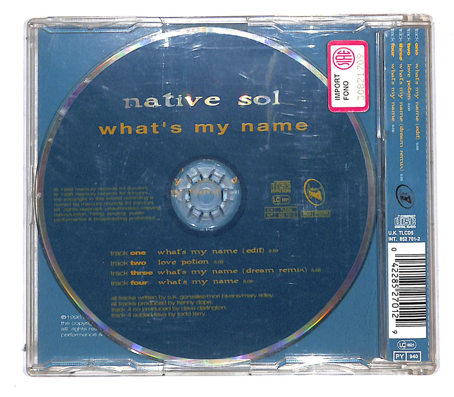 EBOND Native Sol - What's My Name? CD CB060148