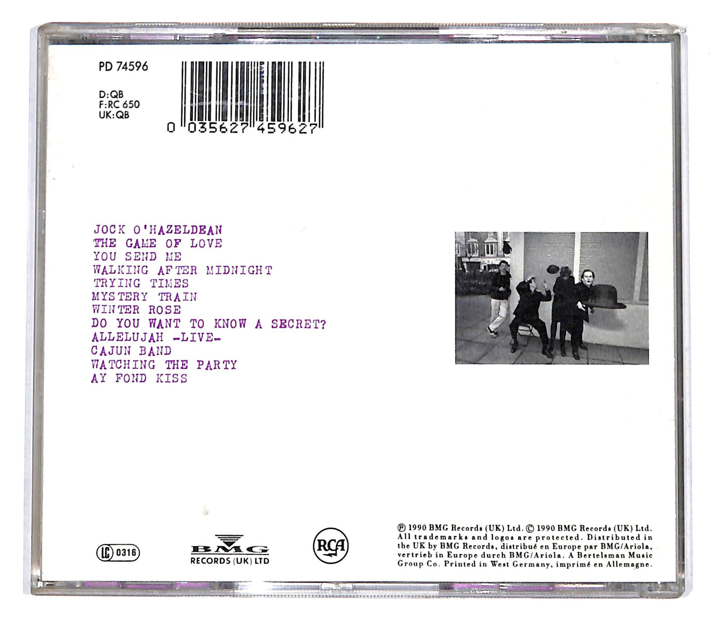 EBOND Fairground Attraction - Ay Fond Kiss CD CB060158