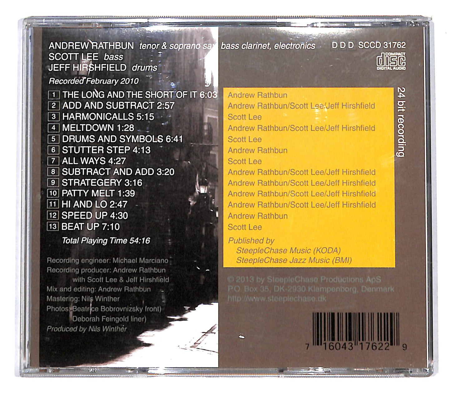 EBOND Andrew Rathbun - Shadow Forms II CD CB060159