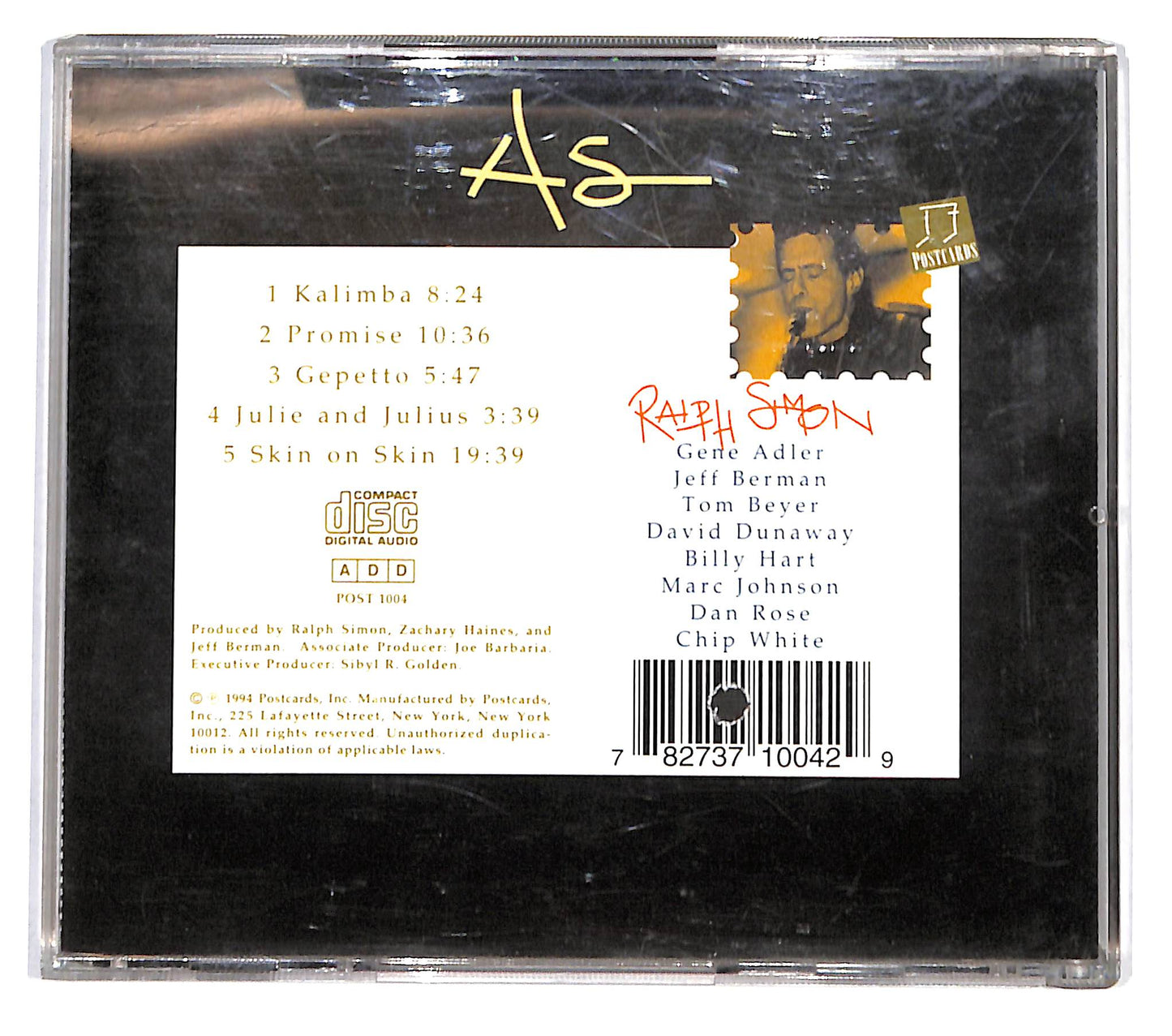 EBOND Ralph Simon - As CD CB060205