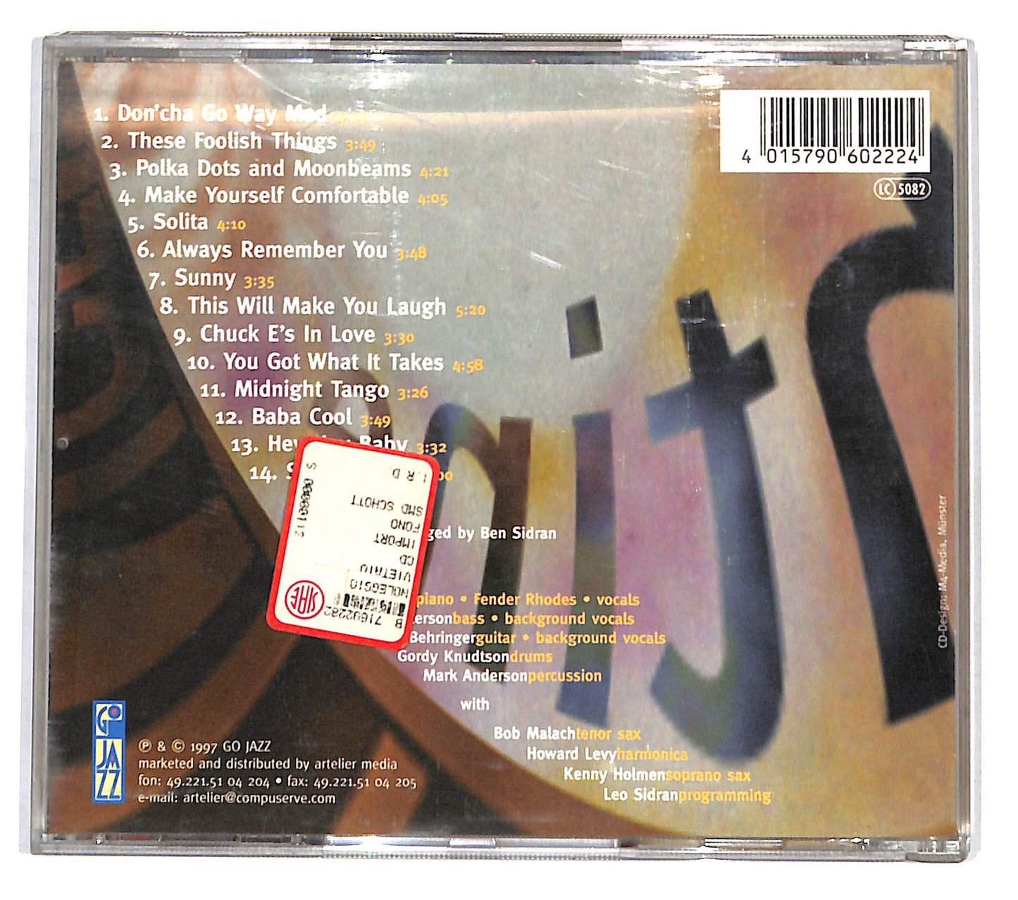 EBOND Clementine - Solita CD CB060239