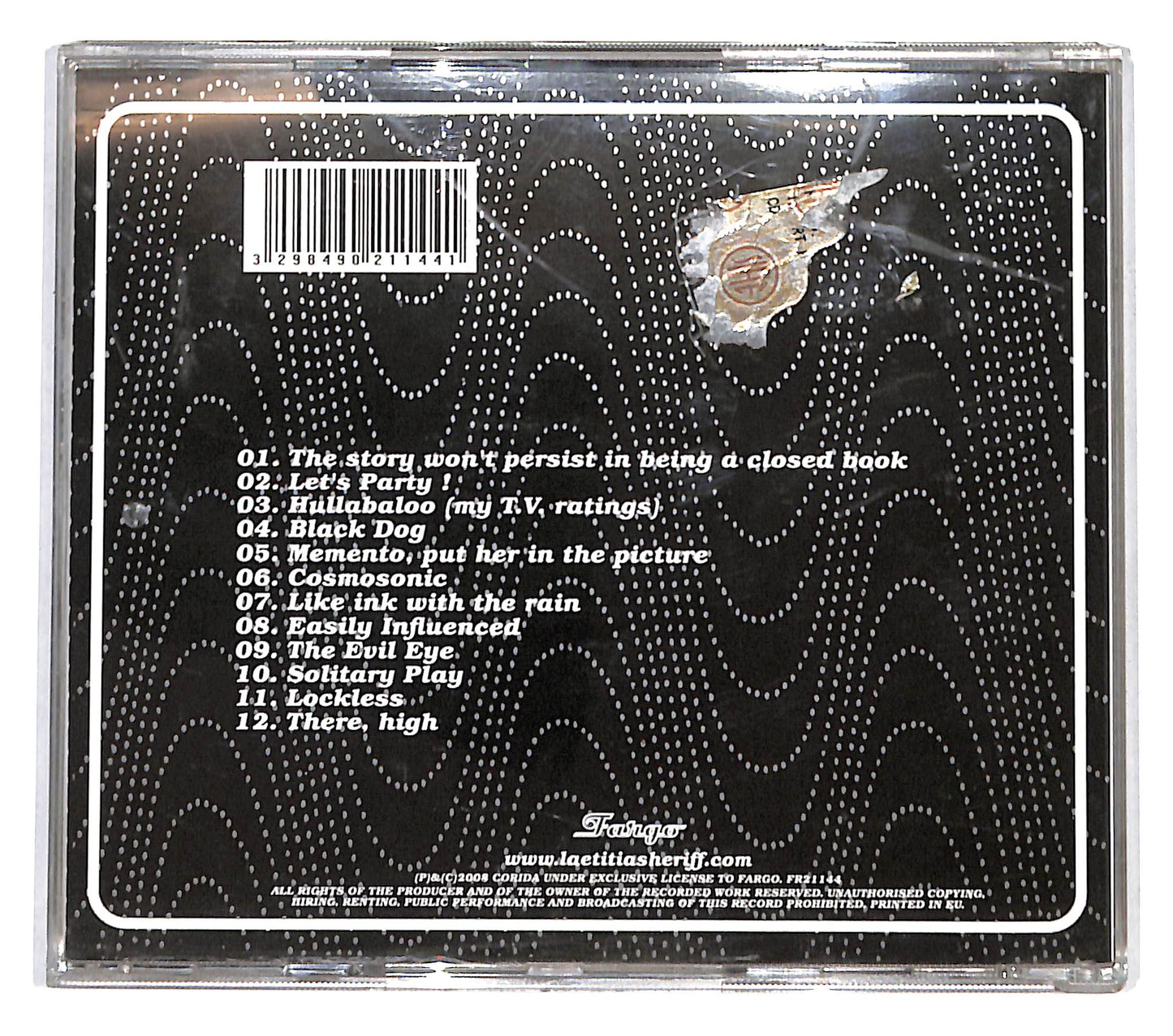 EBOND Laetitia Sheriff - Games Over CD CB060243