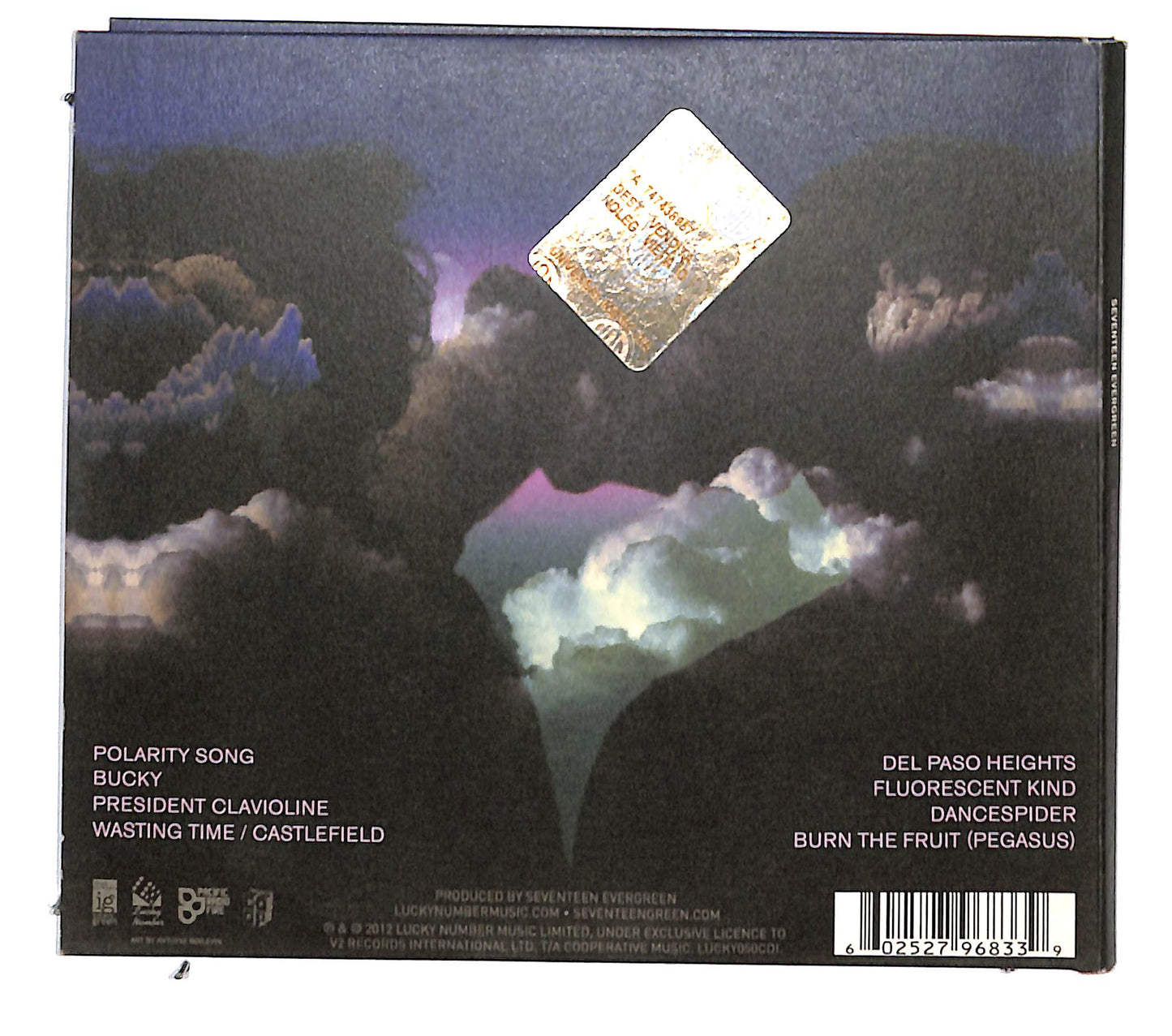 EBOND Seventeen Evergreen - Steady On, Scientist! CD CB060252