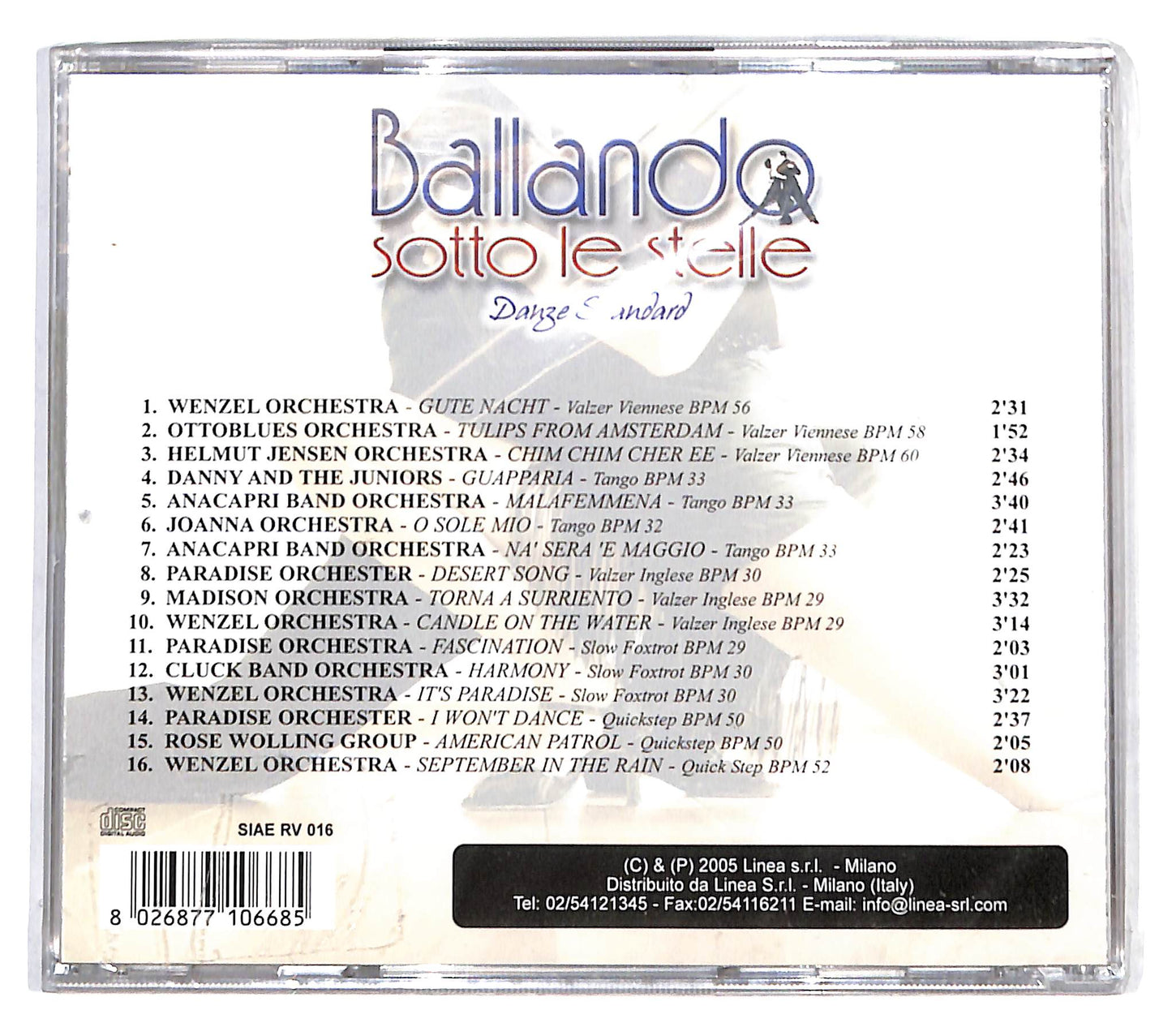 EBOND Various - Ballando Sotto Le Stelle (Danze Standard) CD CB060263
