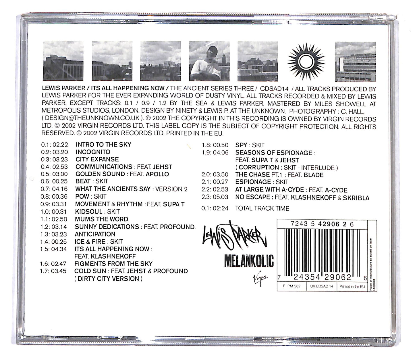 EBOND Lewis Parker - Its All Happening Now CD CB060414