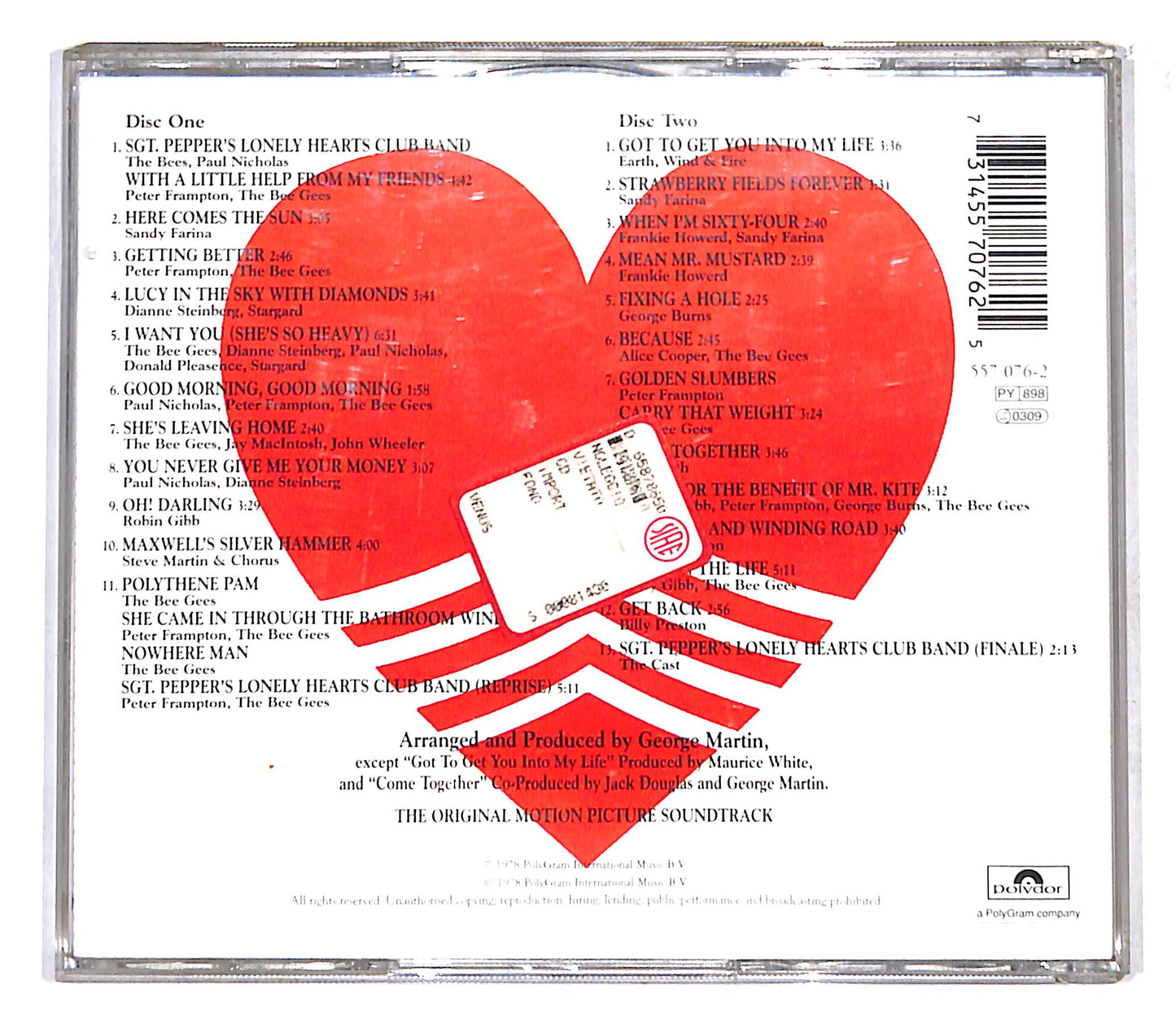 EBOND Various - Sgt. Pepper's Lonely Hearts Club Band CD CB060445