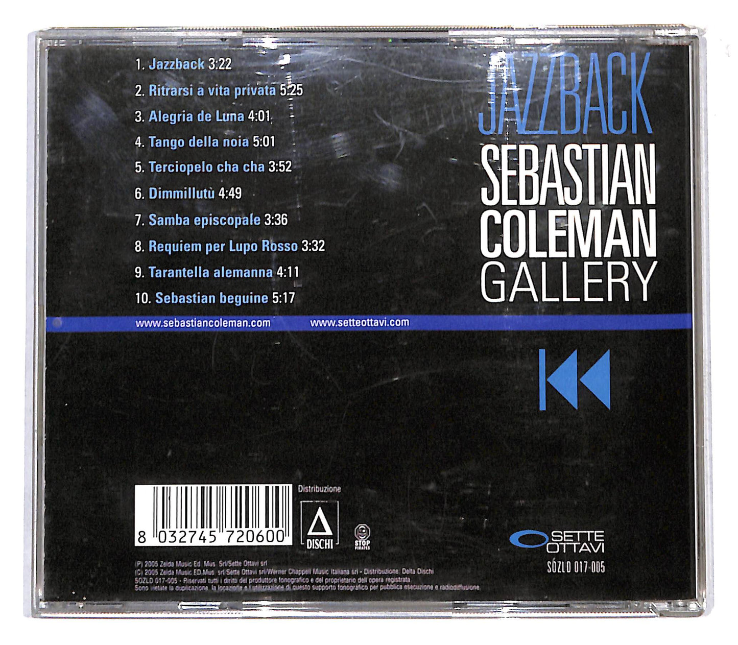 EBOND Sebastian Coleman Gallery - Jazzback CD CB060447