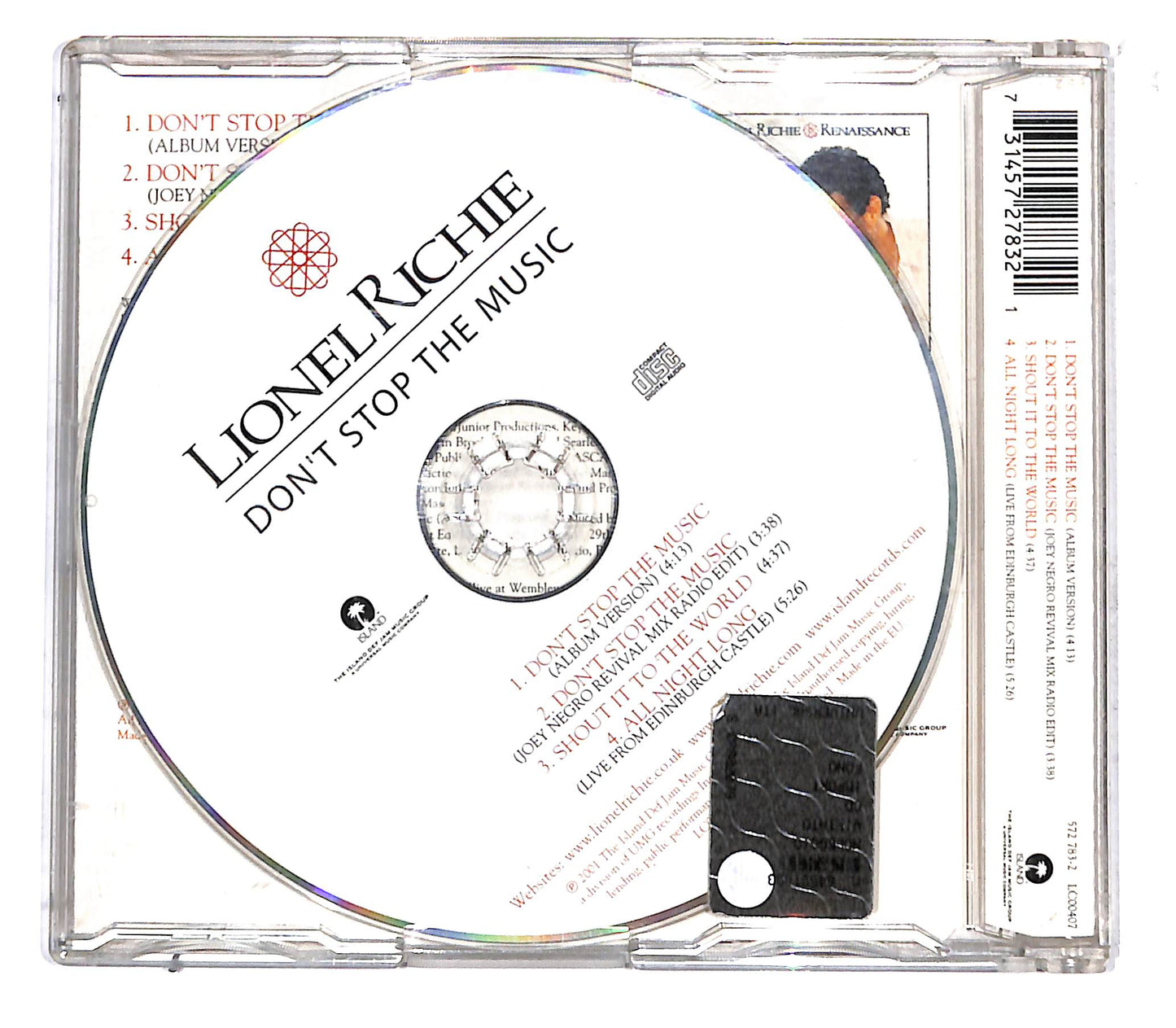 EBOND Lionel Richie - Don't Stop The Music CD CB060451