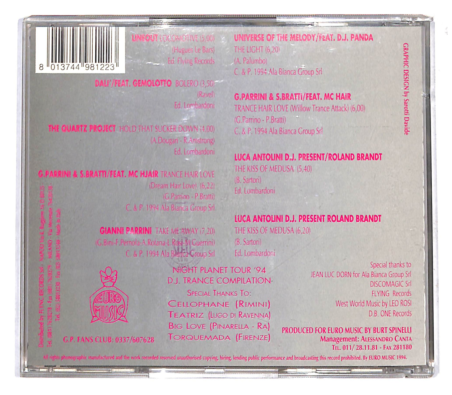 EBOND Gianni Parrini - DJ Trance Vol. 2 CD CB060457