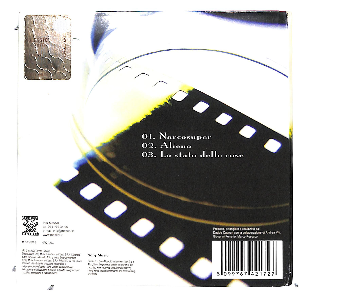 EBOND DVega - Narcosuper CD CB060910