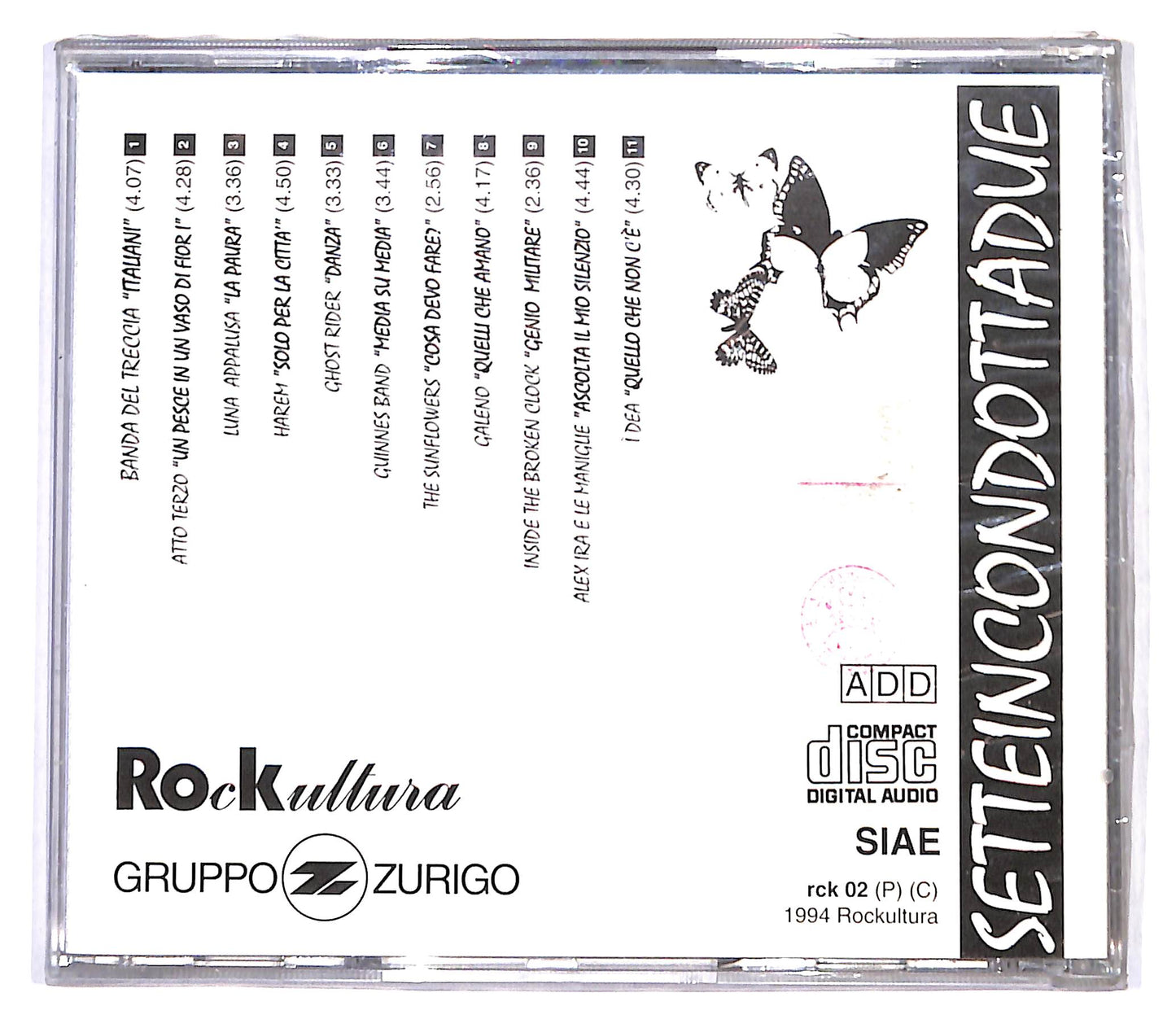 EBOND Various - Setteincondottadue CD CB060921