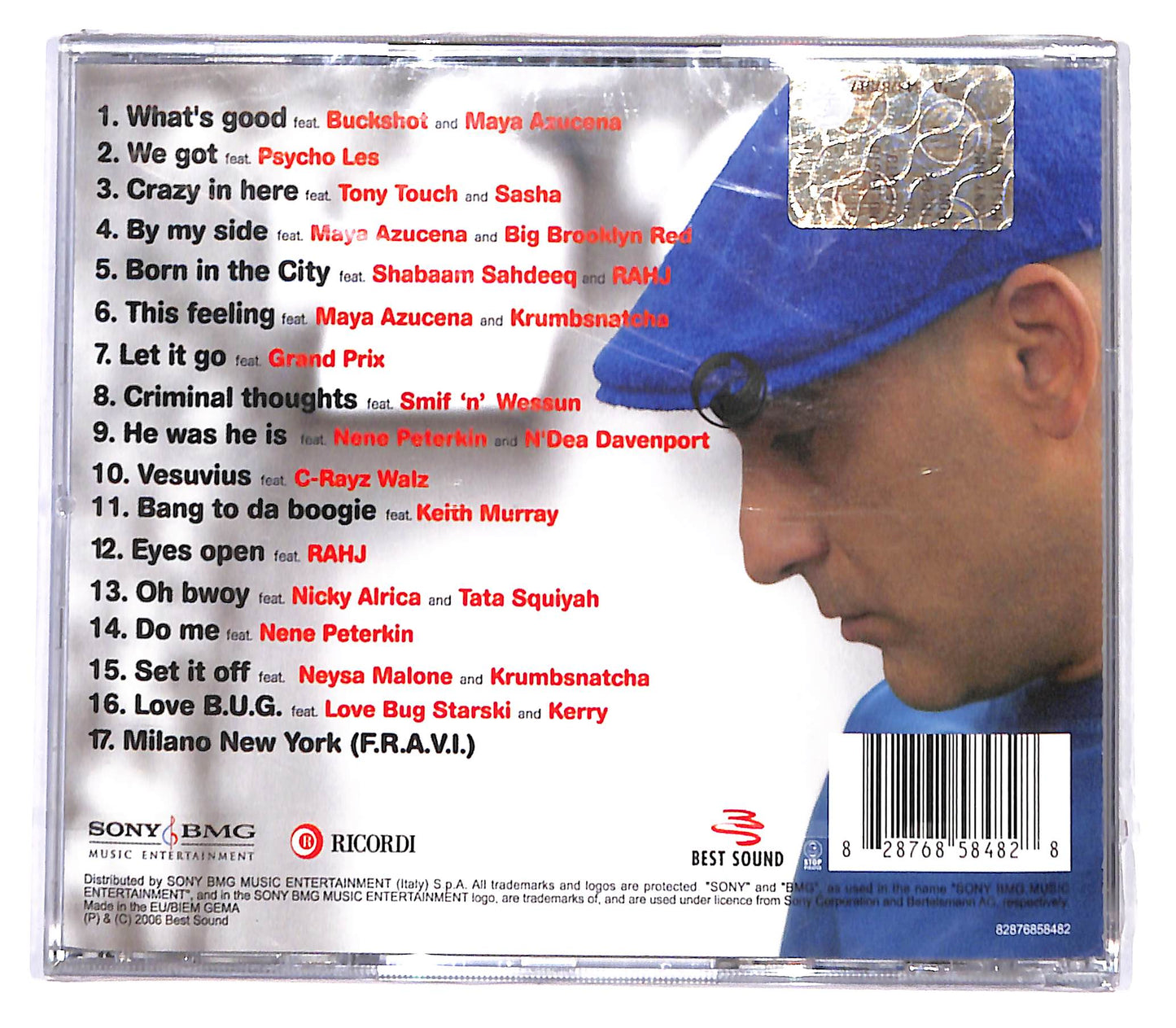 EBOND Dj Jad - Milano-New York CD CB060925