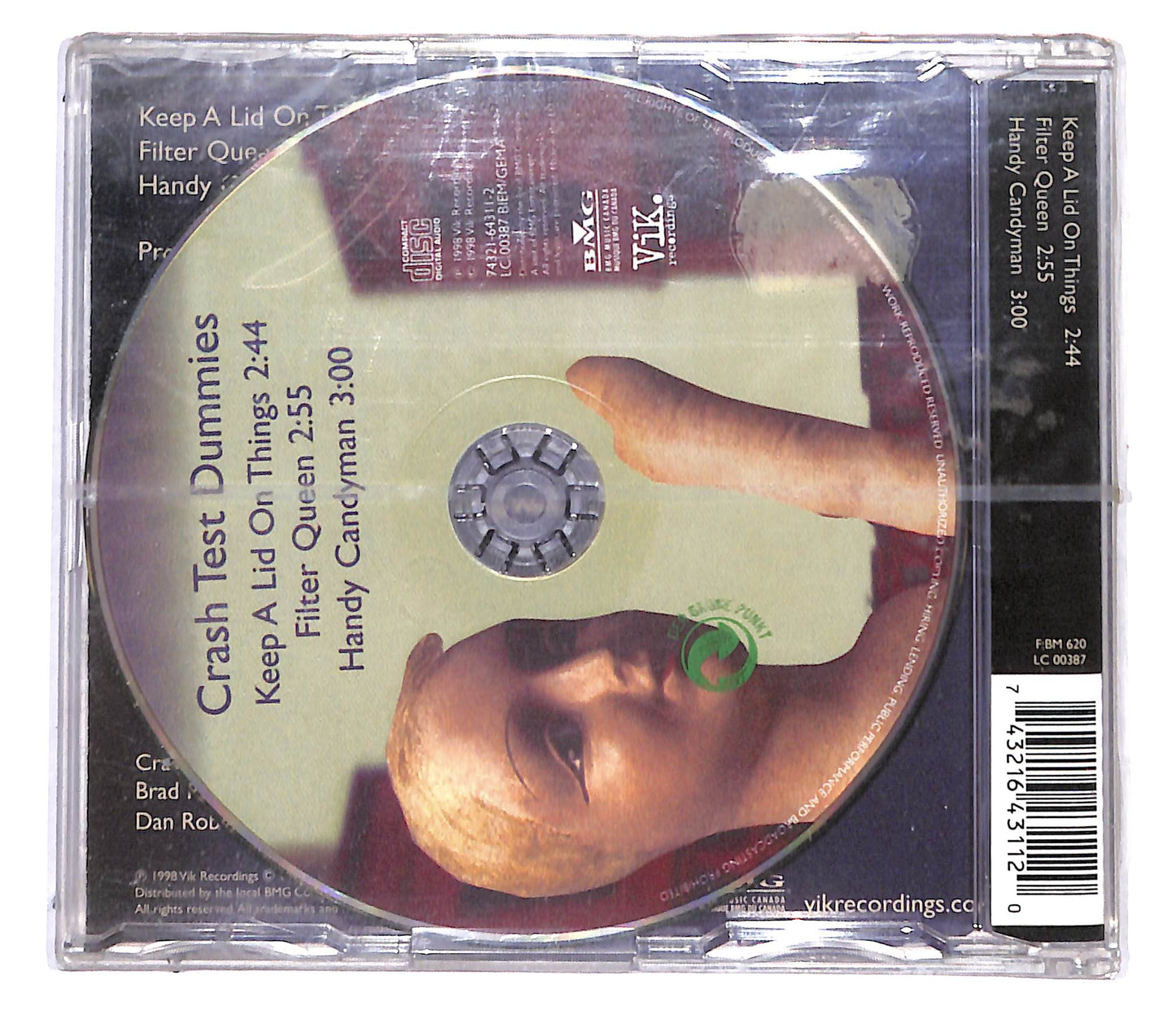 EBOND Crash Test Dummies - Keep A Lid On Things CD CB060947