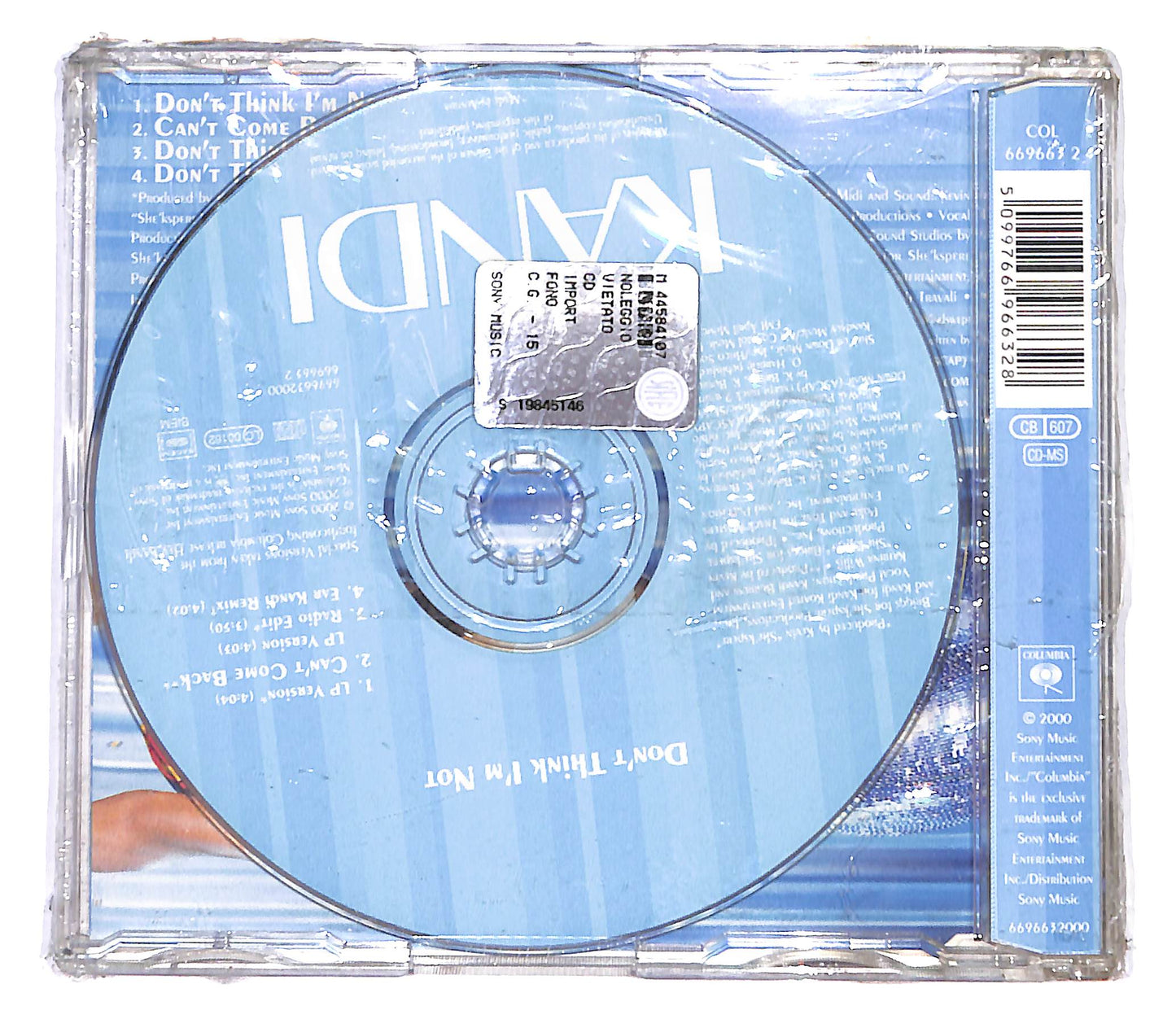 EBOND Kandi - Don't Think I'm Not CD CB060959