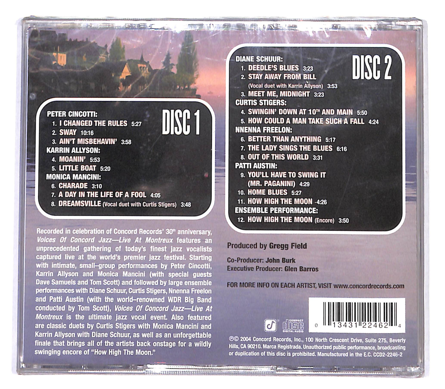 EBOND Various - Voices Of Concord Jazz - Live At Montreux CD CB060960