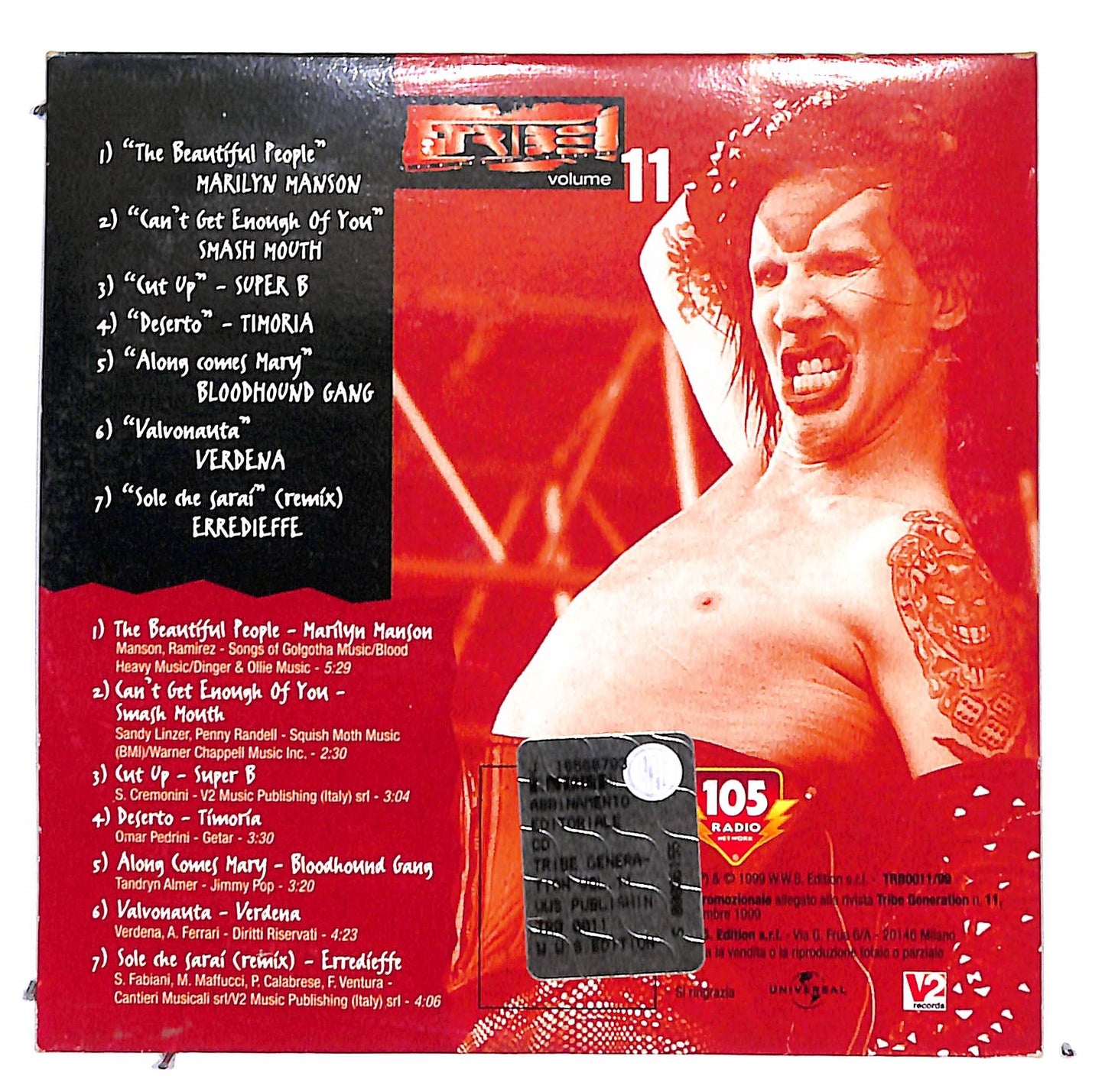 EBOND Various - Panic Rock (Tribe Generation Volume 11) CD CB061103