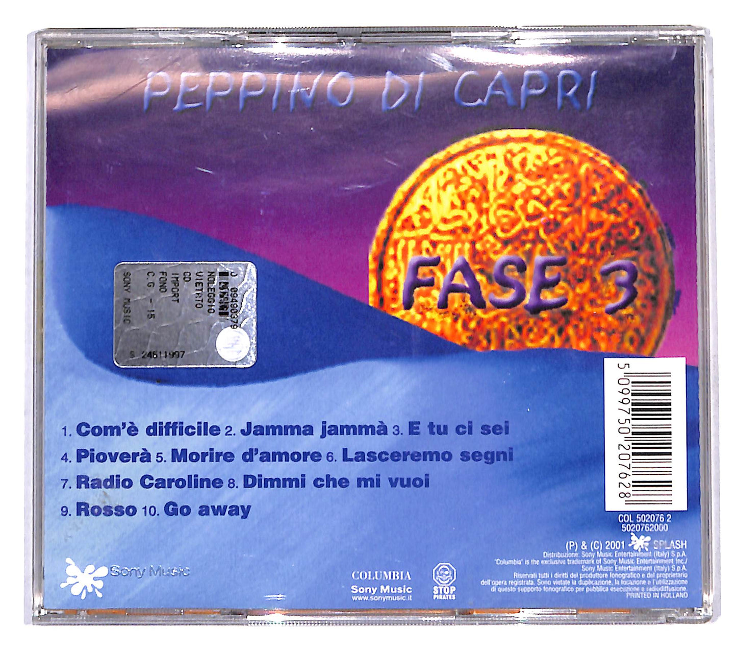 EBOND Peppino Di Capri - Fase 3 CD CB061106